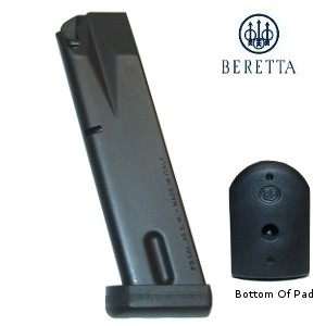 CARICATORE PER PISTOLA BERETTA CALIBRO 9X21 MODELLO 98 FS MODELLO ANTIURTO