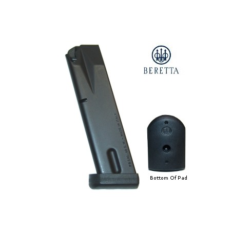 CARICATORE PER PISTOLA BERETTA CALIBRO 9X21 MODELLO 98 FS MODELLO ANTIURTO