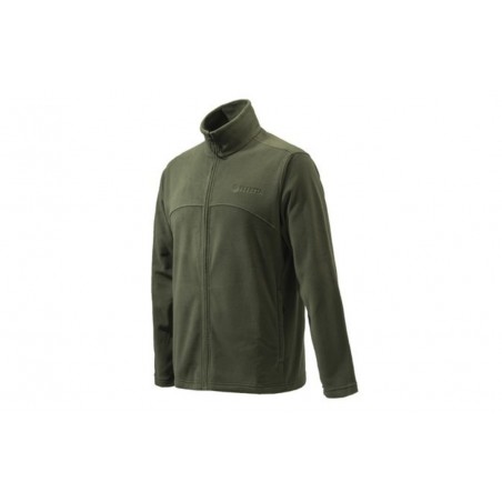 Pile Full Zip Fleece Beretta – Pile da uomo da caccia Full Zip in micropile con zip YKK. Pile leggero e traspirante.