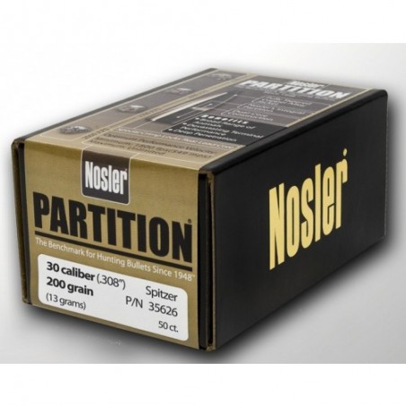 Nosler Partition CAL.30.308'' 200gr Spitzer
