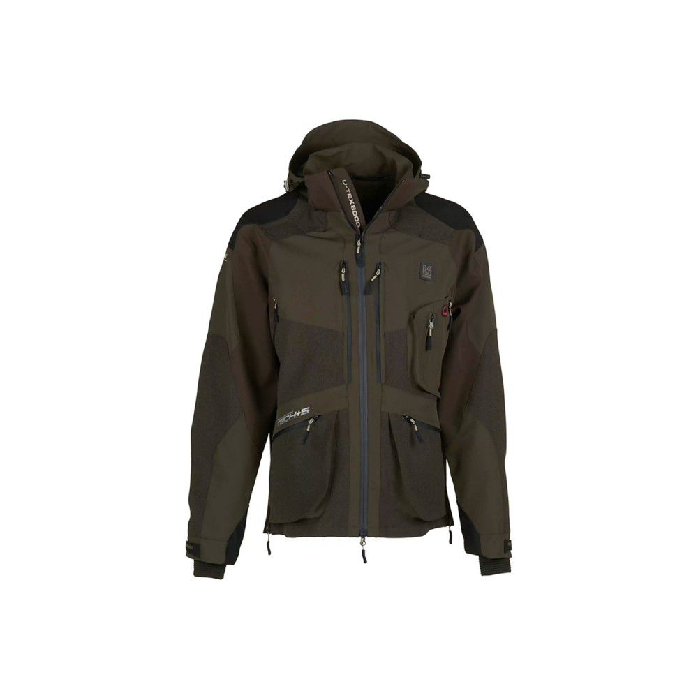 Giacca Da Caccia Hubertus OS TEX Verde Oliva Uomo - Modello 10776620 Taglia 54