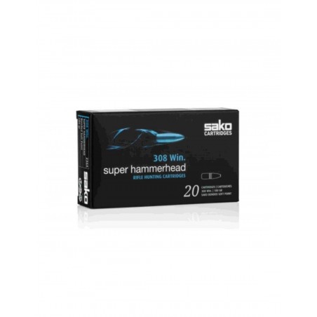 SAKO munizioni cal. 308 Win. 180 gr. SUPER HAMMERHEAD 236A