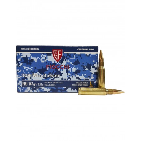 FIOCCHI CLASSIC FMJ 147 GRS CAL. 308 WIN