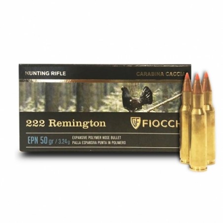 Cartucce Fiocchi cal. Remington EPN 55 gr