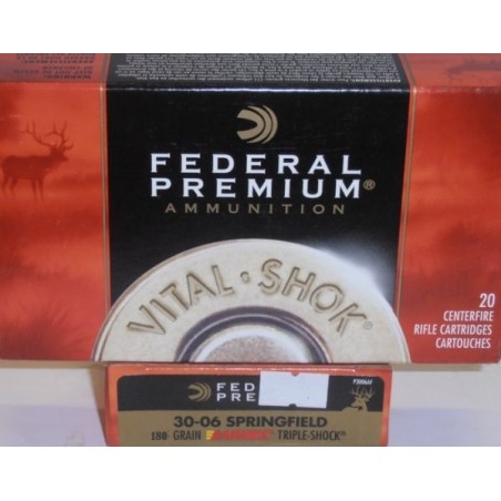 FEDERAL PREMIUM 30-06 TSX 180 GRS