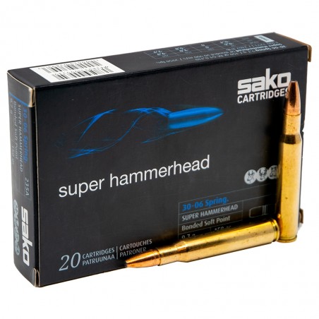 SAKO MUNIZIONI CAL.30-06 SUPER HAMMER 150 GRS 235A