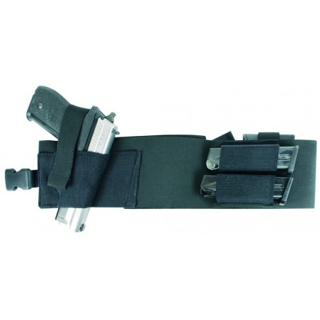 RADAR FONDINA IN CUOIO NERO PER LARGE AUTO AMBODESTRA TANGA ALL IN