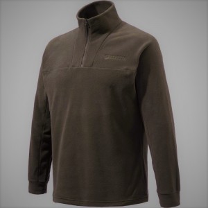 Pile Half Zip Fleece Beretta Marrone