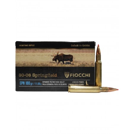 Cartucce Fiocchi cal. 30-06 springfield EPN 180 gr