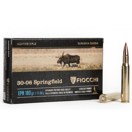 Cartucce Fiocchi cal. 30-06 springfield EPN 180 gr