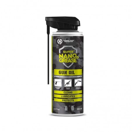 GNP Super Nano Grease Gun Oil Olio per Armi 200 ml