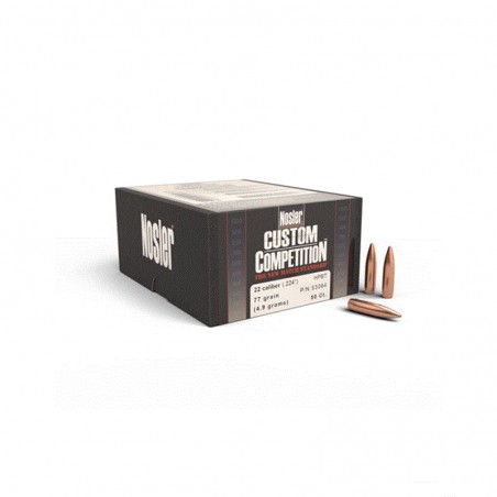 Nosler competition 224" 77gr hpbt - 50 pz