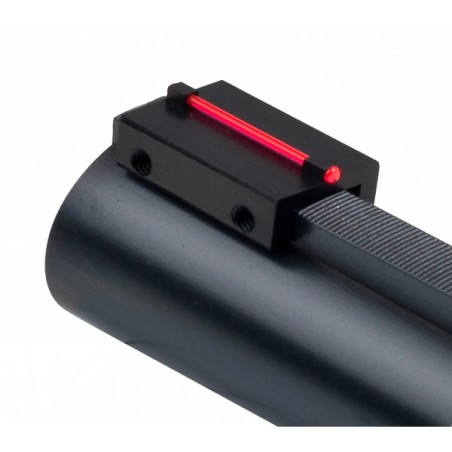 Tacca di mira per bindella fibra ottica rossa da 1,5 mm
