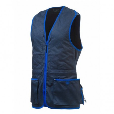Beretta gilet trap cotton vest Blue navy e Beretta