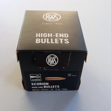 OGIVE RWS SCORION MATCH 155 gr .30 / .308"