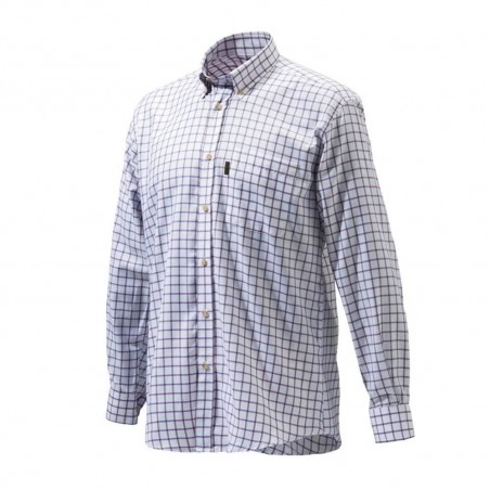 CAMICIA CLASSICA BERETTA PURPLE CHECK