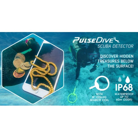Pulse Dive Scuba Detector 8″ giallo Nokta Makro