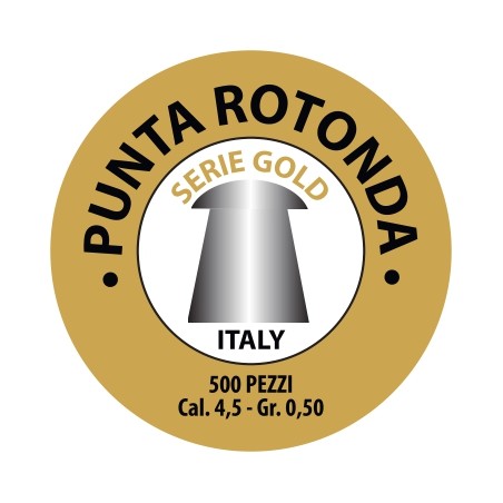 Serie gold punta rotonda cal.4,5