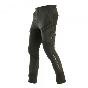 Pantalone di marca Univers modello alpi elasticizzato verde