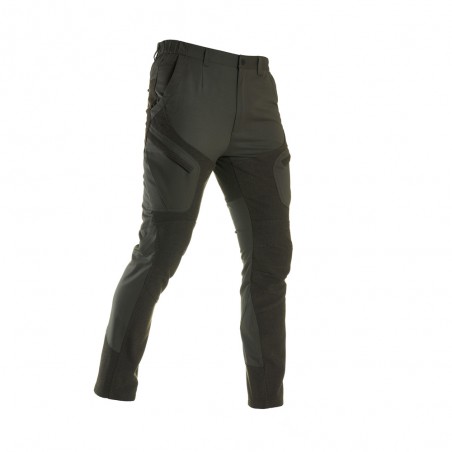 Pantalone di marca Univers modello alpi elasticizzato verde