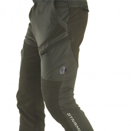 Pantalone di marca Univers modello alpi elasticizzato verde