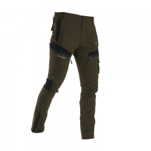 Pantalone da caccia di marca Univers modello tofane verde / nero UNI92125 302