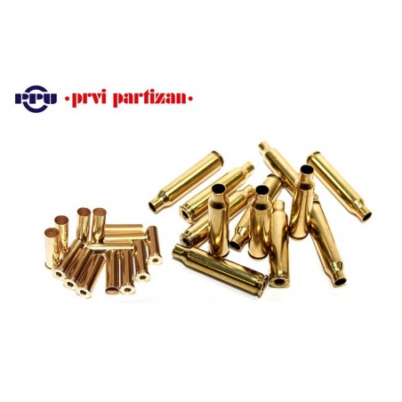 Bossoli in ottone non innescati di marca PRVI PARTIZAN PPU calibro 30/06 confezione da 50 pezzi.