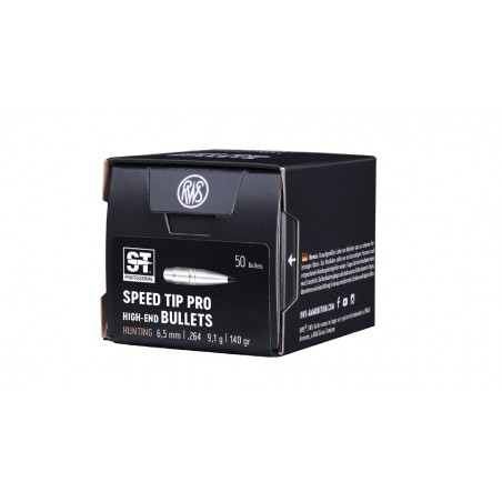 Rws palle s-tip pro 6.5mm 140 gr.