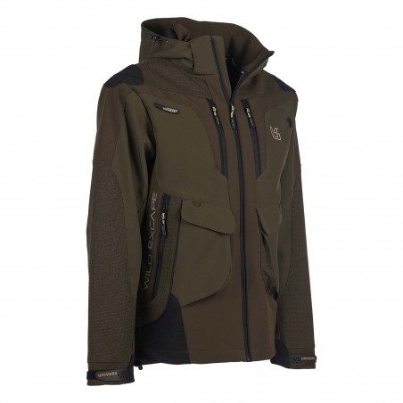 Giacca Univers wild escape u-tex verde