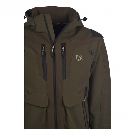 Giacca Univers wild escape u-tex verde