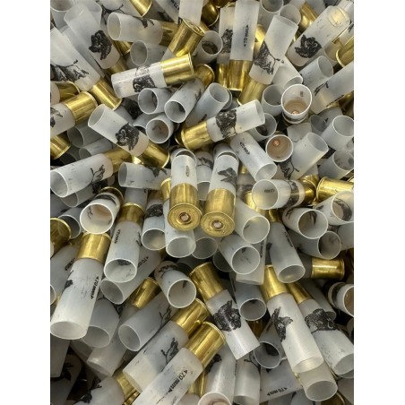 Bossoli di marca Fiocchi calibro 12 tipo 5 altezza 70 con innesco 616