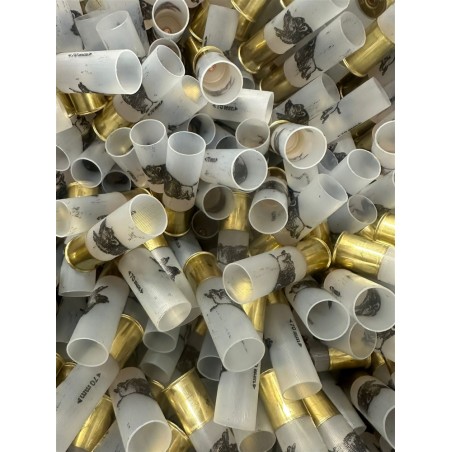 Bossoli di marca Fiocchi calibro 12 tipo 5 altezza 70 con innesco 616