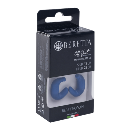 Beretta tappi auricolari Mini Headset E2 Blue