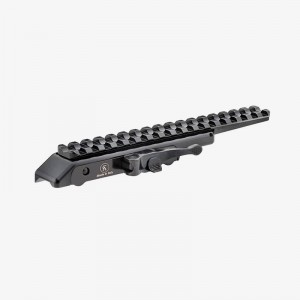 Attacco a sgancio rapido di marca Contessa modello SIMPLE BLACK per carabine blaser con slitta picatinny NV per visore