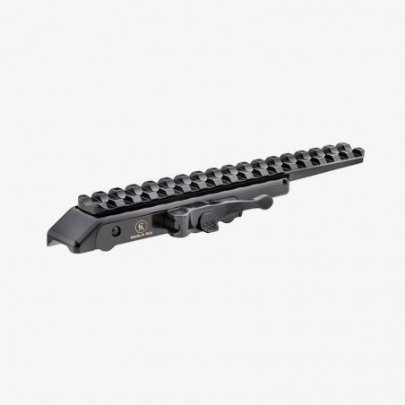 Attacco a sgancio rapido di marca Contessa modello SIMPLE BLACK per carabine blaser con slitta picatinny NV per visore
