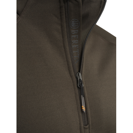 Beretta pile stretch tech half zip