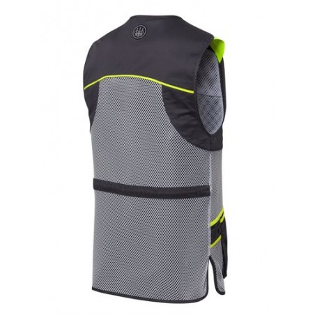 Beretta gilet da tiro full mesh Ebony & ice grey