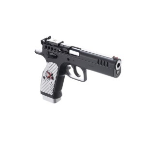 Pistola semiautomatica di marca Tanfoglio calibro 9x21 modello STOCK II XTREME