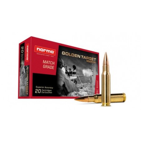Norma munizioni 308 win. GOLD TARGET 168gr
