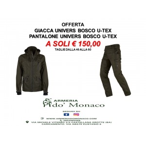 Univers pantalone e giacca bosco KIT