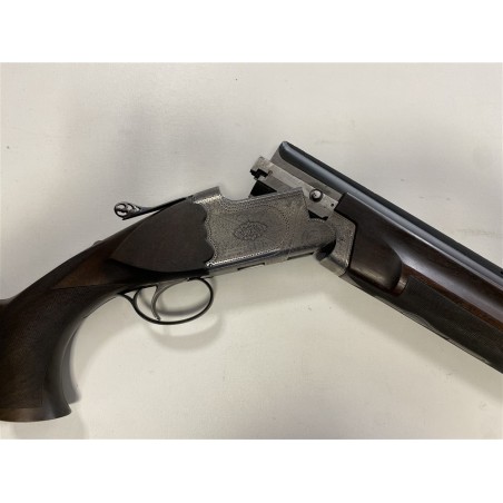 Fucile sovrapposto di marca Iab calibro 12 modello premier skeet canne 68 skeet skeet