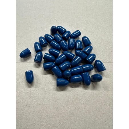 Ogive 9x21 124 grani RN-BB blue color colorate