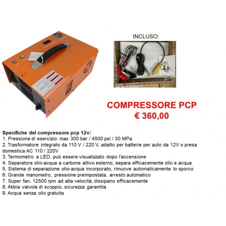 Topa compressore aria pcp 12V