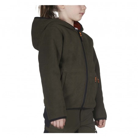 Univers giacca dubbed reversibile junior