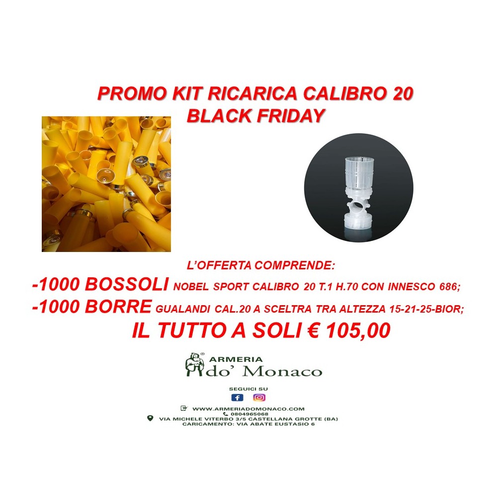 PROMO OFFERTA CALIBRO 20