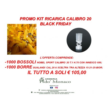 PROMO OFFERTA CALIBRO 20