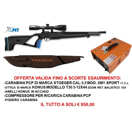Offerta stoeger xm1 sport cal.5,5