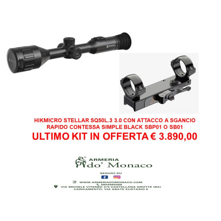 Hikmicro stellar SQ50L.3 3.0 + attacco contessa