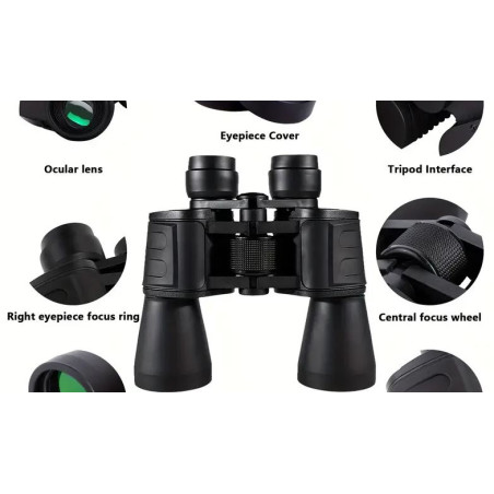 Binocolo professionale ad alta definizione 20x50
