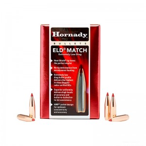 PALLE DA RICARICA – HORNADY ELD MATCH 308″ 178GR (100PZ)